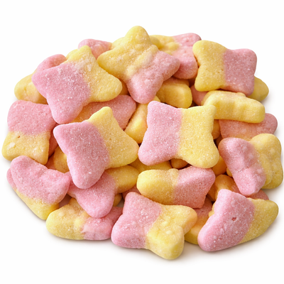 Swedish Style Lemon and Strawberry Butterflies