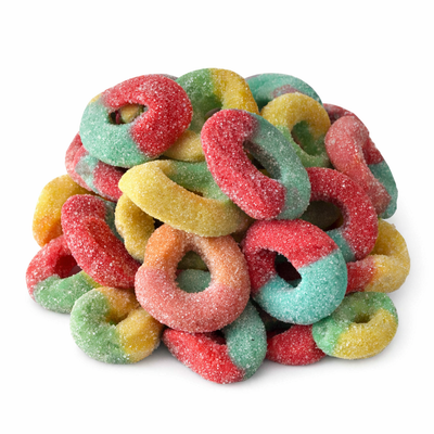 Neon Sour Rings