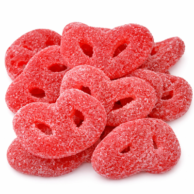 Raspberry Pretzels (DYE FREE)